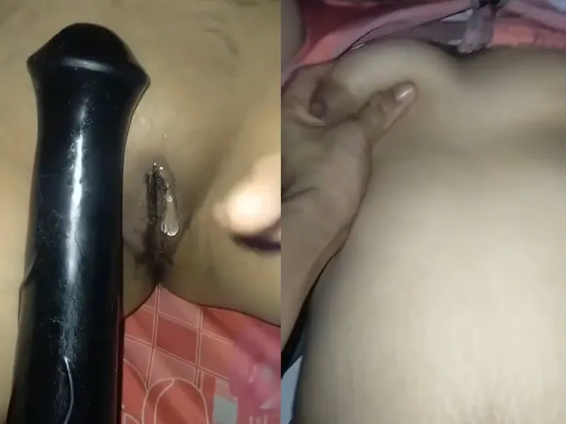 Tình nhân xinh tươi vú to bướm múp tự sướng bằng sextoy cực sướng